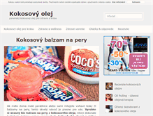 Tablet Screenshot of kokosovyolej.net